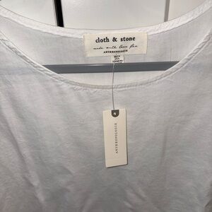 Cloth & Stone White Blouse